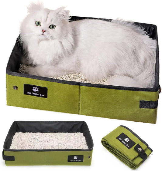 Travel Litter Box, Portable Cat Litter Box