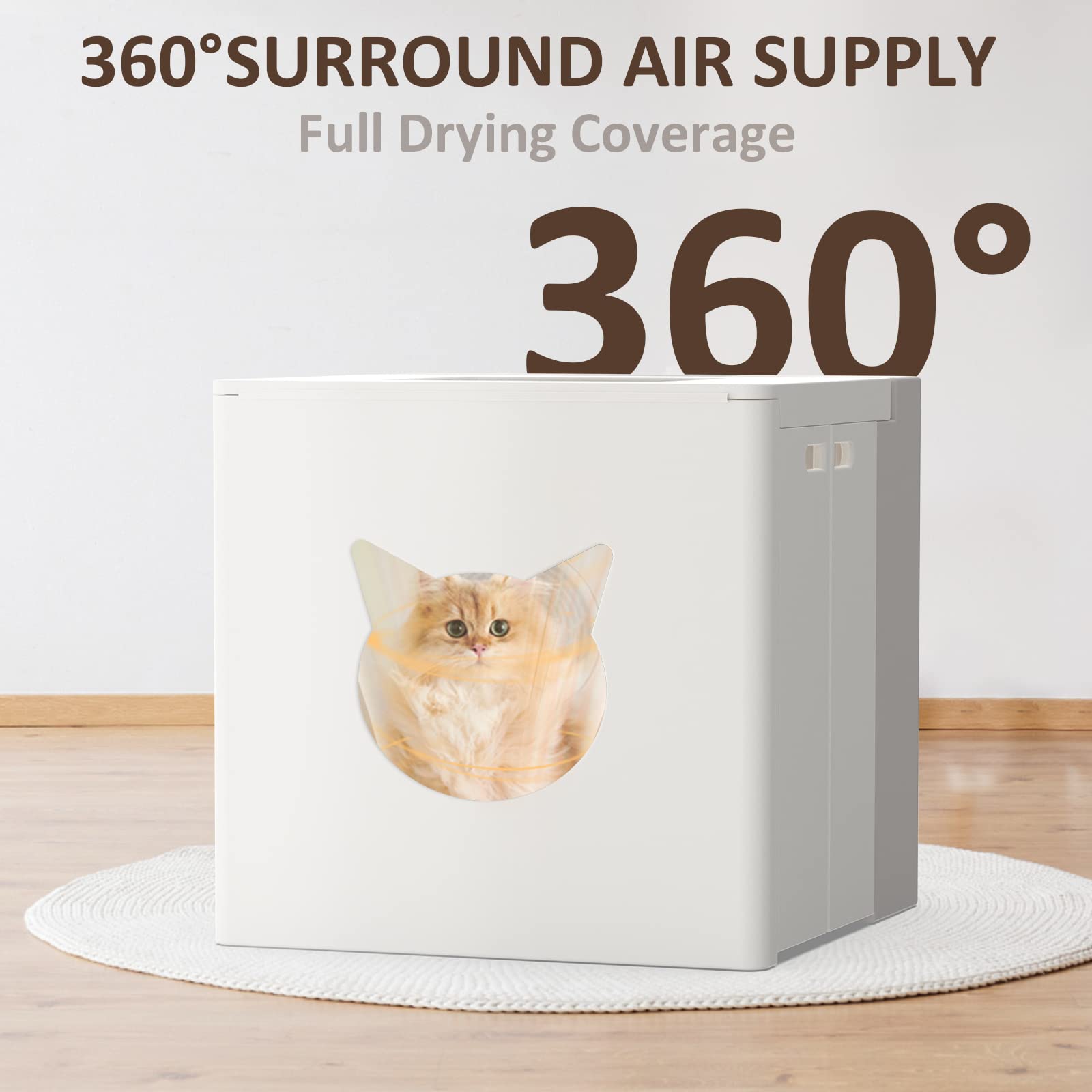 Pet clearance drying box