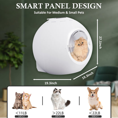 SAMRT PANEL DESIGN | Pet Dryer for Cats and Small Dog