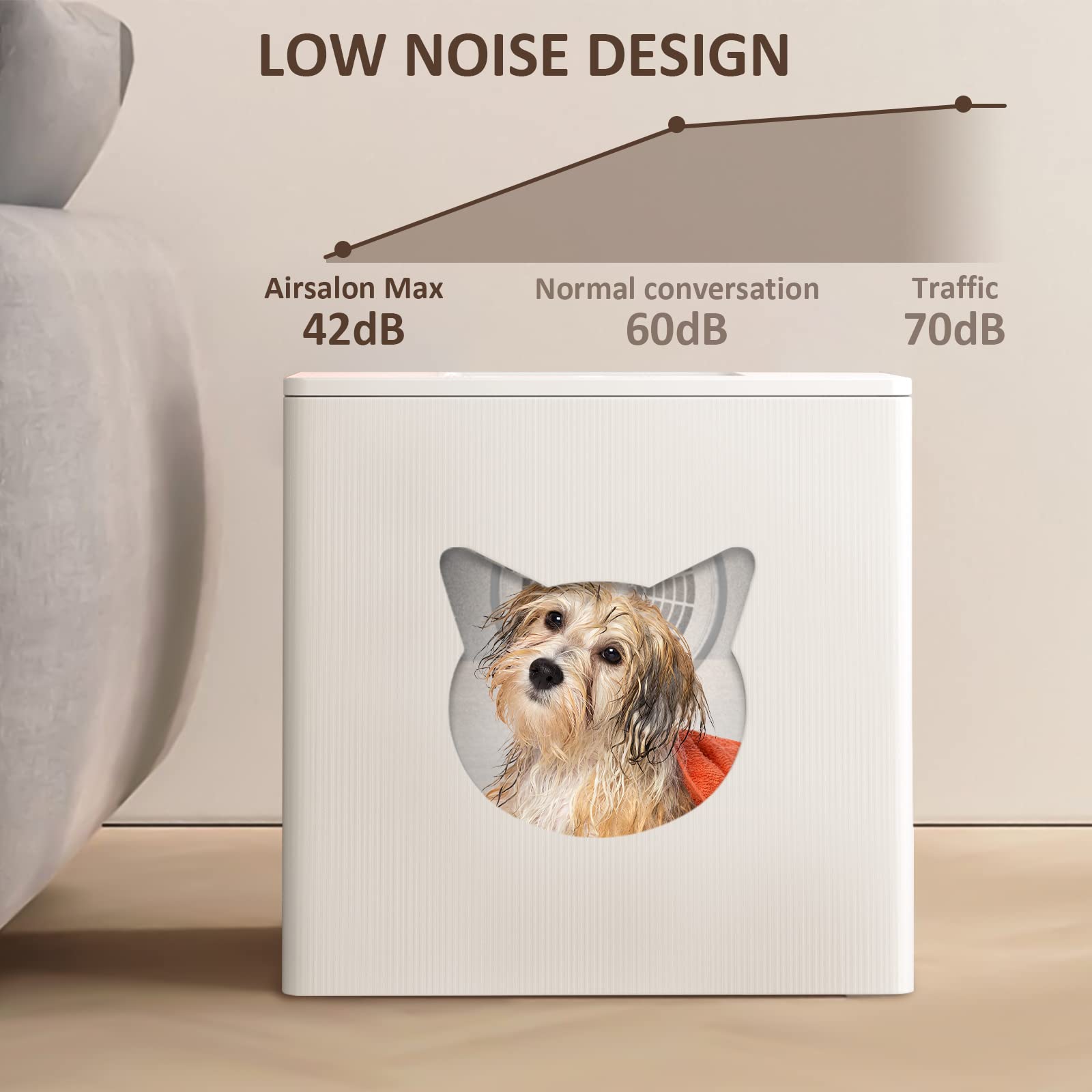  Automatic Pet Drying Box with Low noise design